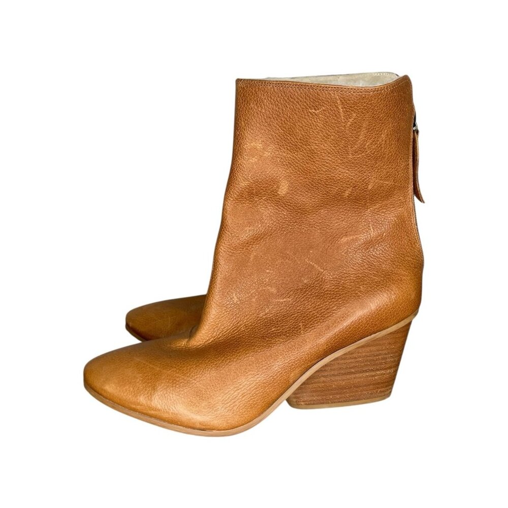Matisse Fireside Boot Shearling Interior Size 9.5 Cognac
